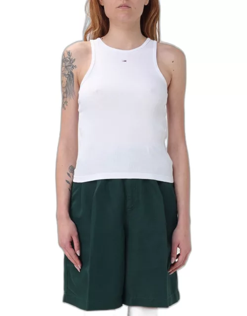 Top TOMMY JEANS Woman color White
