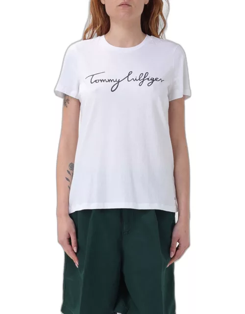T-Shirt TOMMY HILFIGER Woman color White