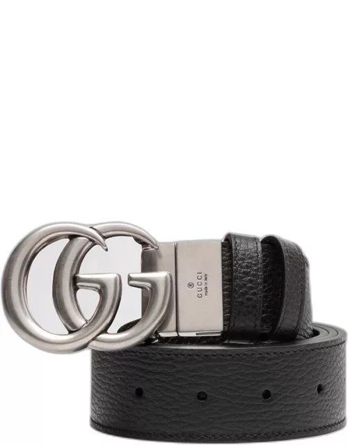 Black GG Marmont reversible belt