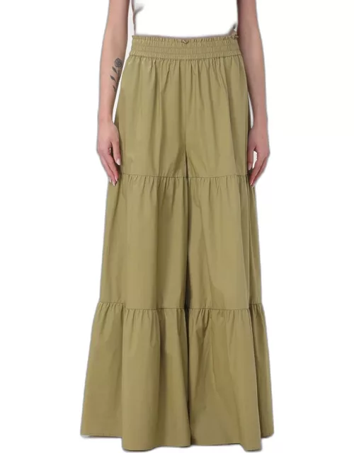 Pants TWINSET Woman color Military