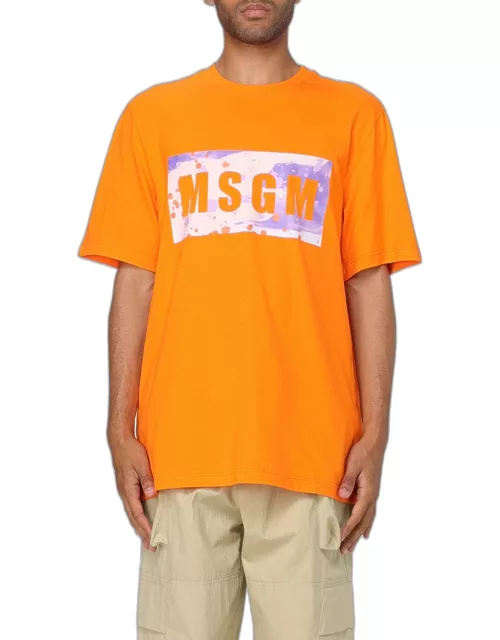 T-Shirt MSGM Men color Orange