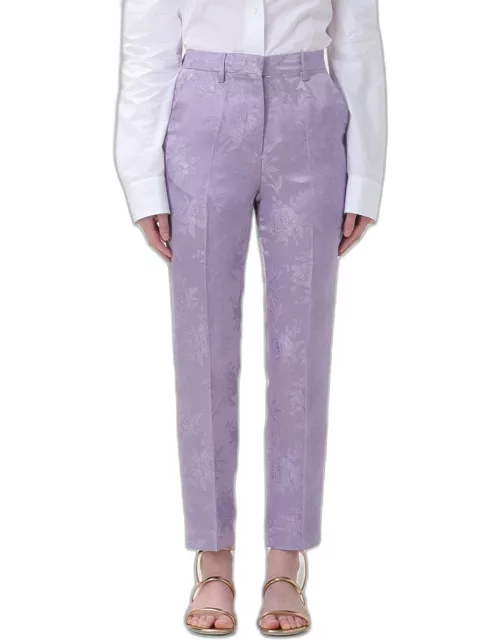 Pants ETRO Woman color Violet