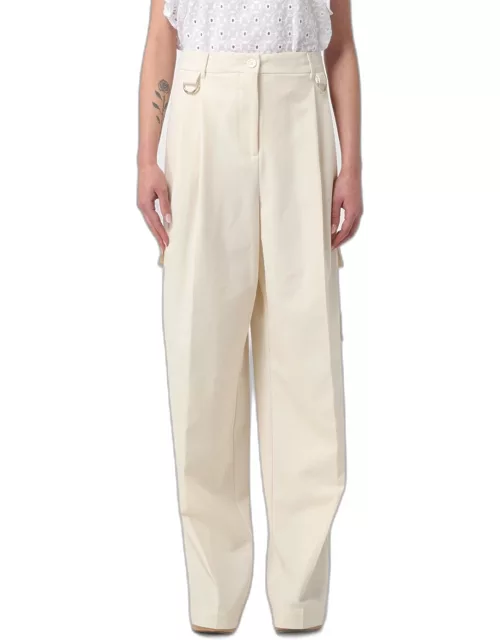 Pants SEMICOUTURE Woman color White