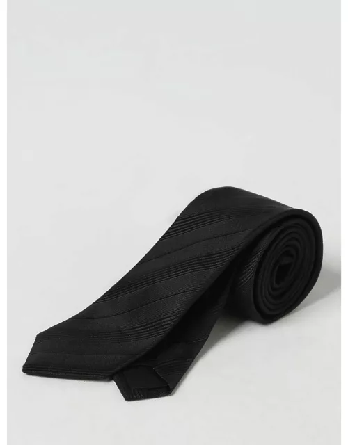 Tie SAINT LAURENT Men color Black