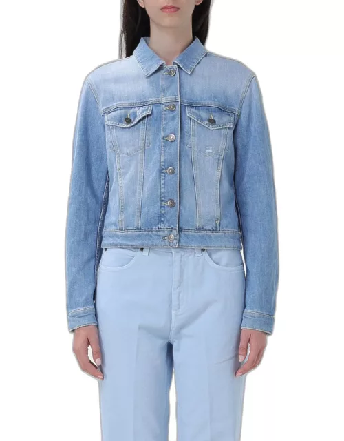 Jacket DONDUP Woman color Gnawed Blue