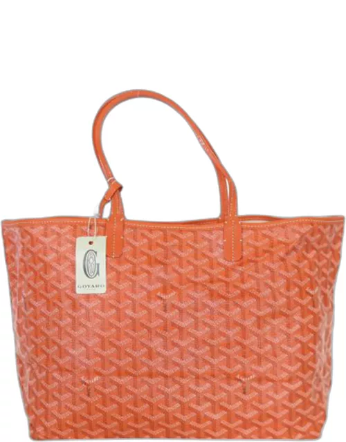 Goyard Orange St. Louis PM Tote Bag