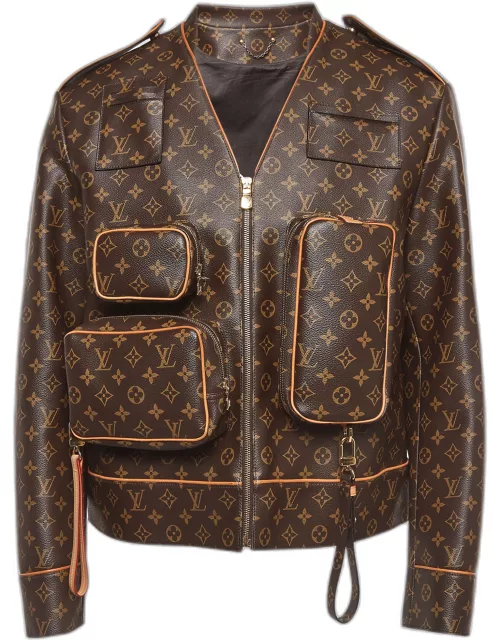 Louis Vuitton Brown Monogram Canvas Admiral Jacket