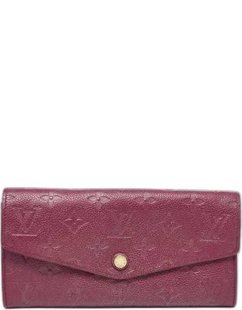 Louis Vuitton Aurore Monogram Empreinte Leather Curieuse Wallet