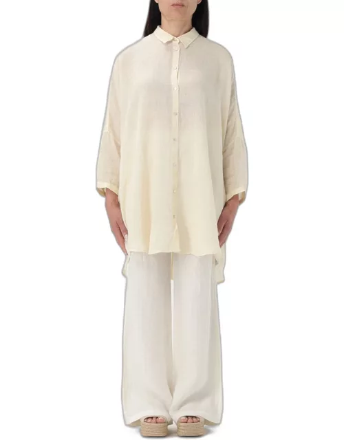 Shirt 120% LINO Woman color White