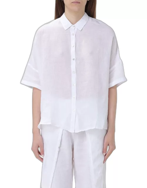 Shirt 120% LINO Woman color White