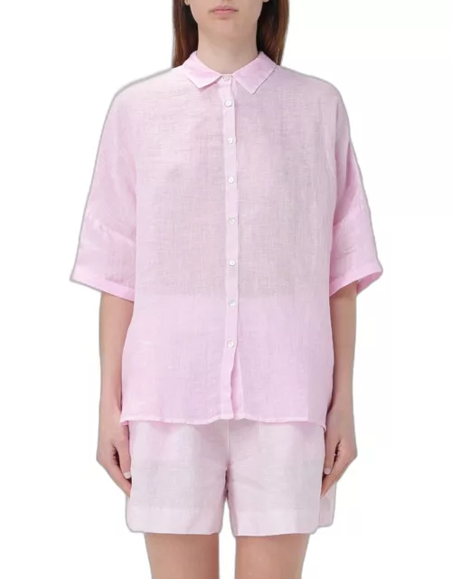 Shirt 120% LINO Woman color Pink
