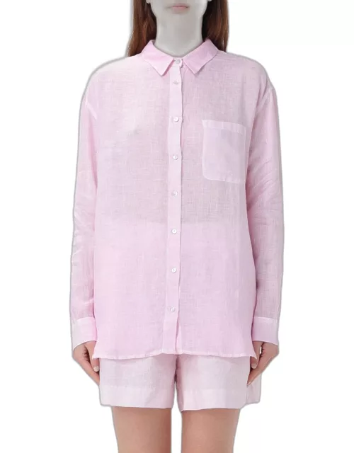 Shirt 120% LINO Woman color Pink