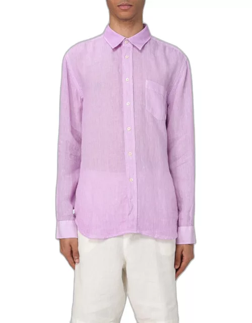 Shirt 120% LINO Men color Lavender