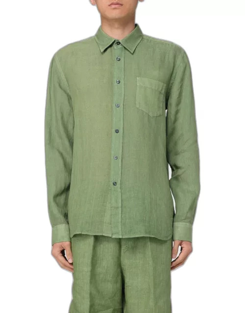 Shirt 120% LINO Men color Green