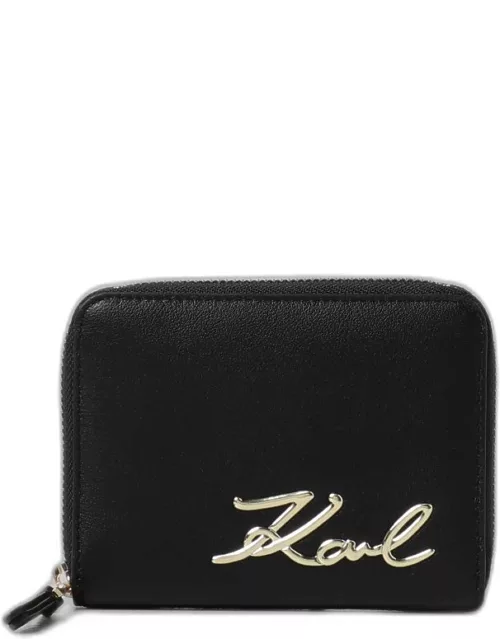 Wallet KARL LAGERFELD Woman color Black