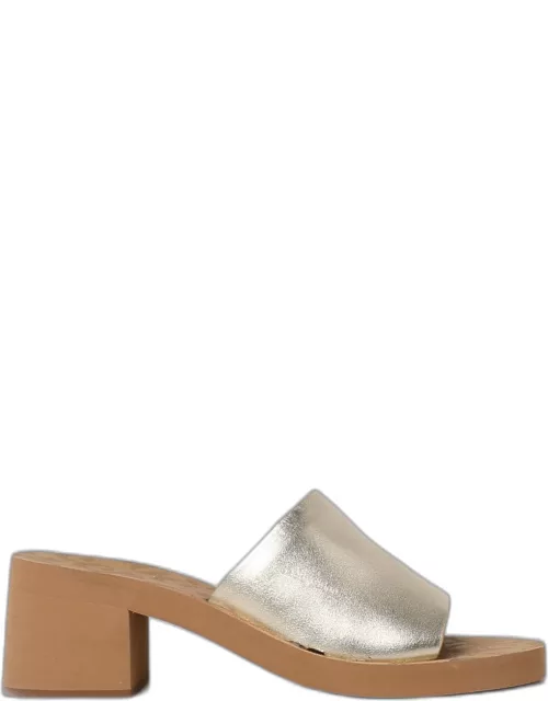 Heeled Sandals SEE BY CHLOÉ Woman color Gold