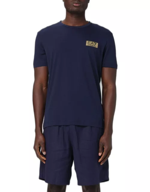 T-Shirt EA7 Men color Navy