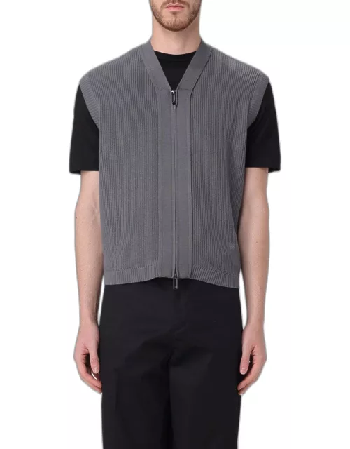 Suit Vest EMPORIO ARMANI Men color Grey