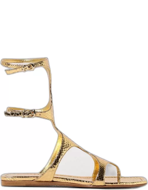 Flat Sandals PARIS TEXAS Woman color Gold