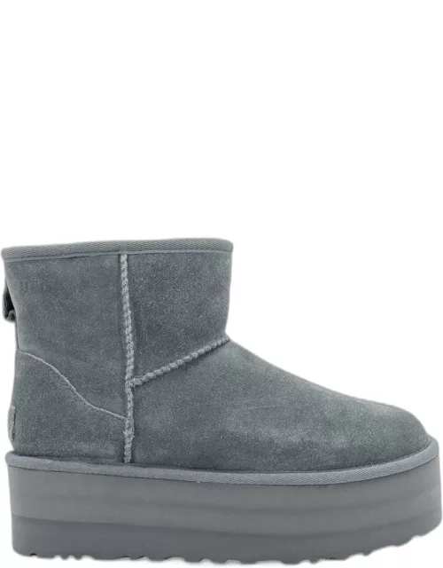 Flat Ankle Boots UGG Woman color Grey