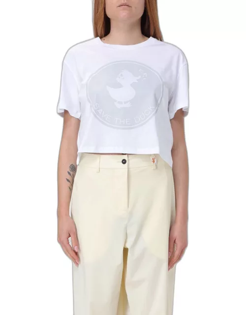 T-Shirt SAVE THE DUCK Woman color White