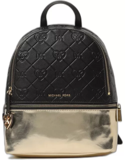 Michael Michael Kors backpack in synthetic leather with all-over MK monogra