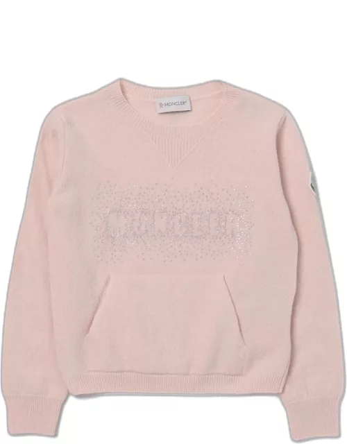 Moncler wool sweater with rhinestone