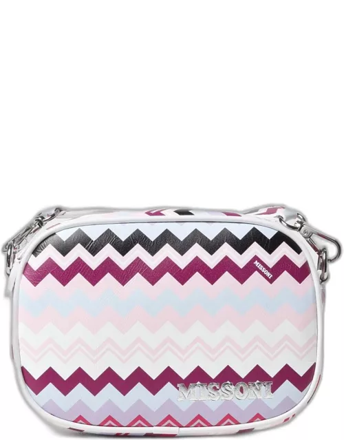 Missoni bag in all-over printed synthetic leather