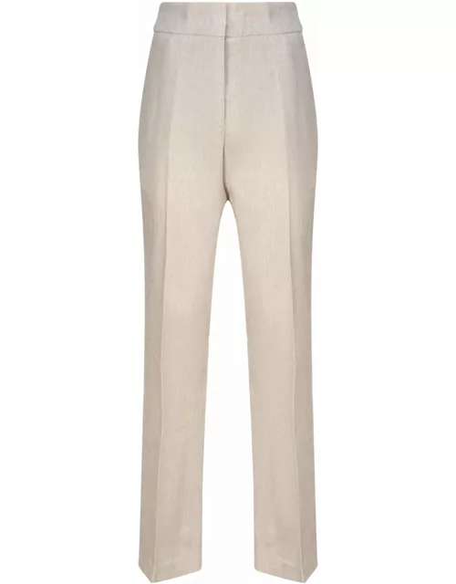 Genny Linen Blend Tailored Pant