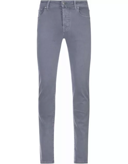 Jacob Cohen Nick Slim Fit Jeans In Grey Deni
