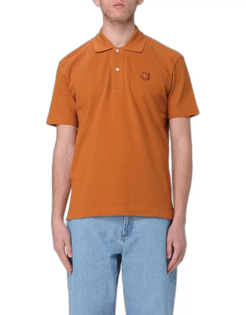 Polo Shirt MAISON KITSUNÉ Men color Brown
