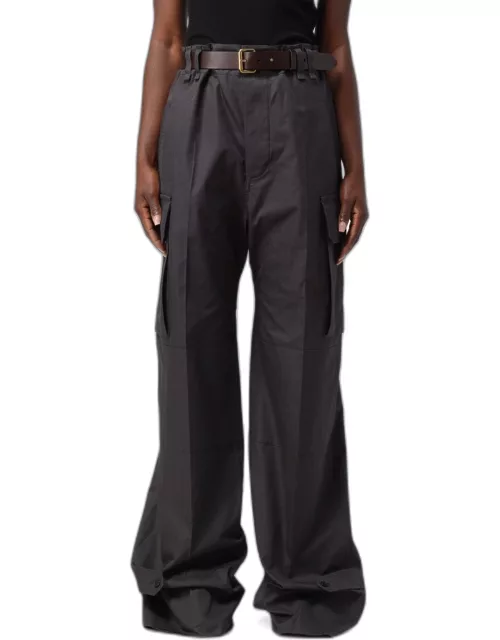 Pants SAINT LAURENT Woman color Black