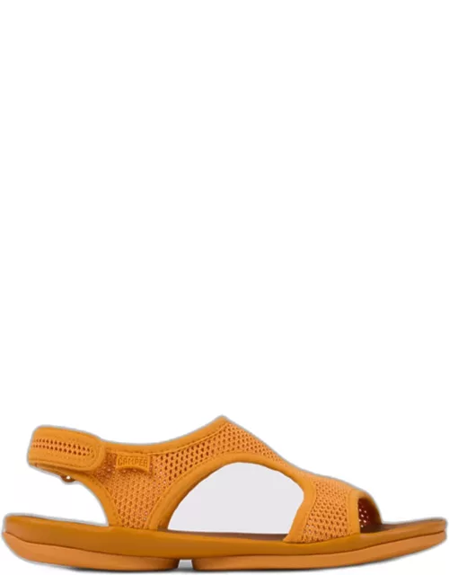 Flat Sandals CAMPER Woman color Orange