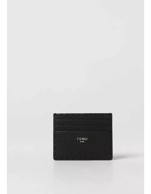 Wallet FENDI Men color Black