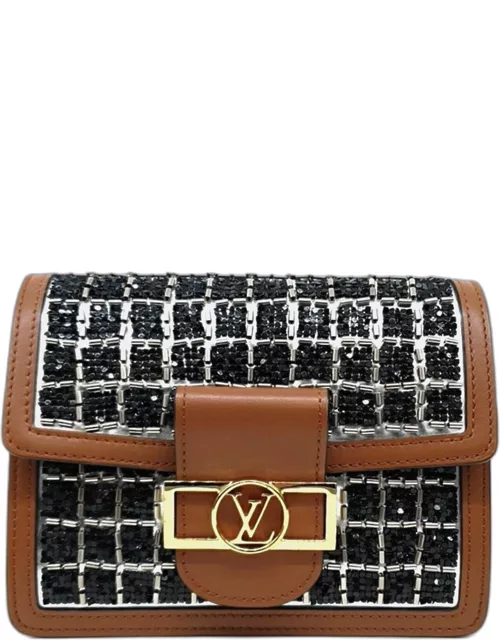 Louis Vuitton Brown Leather Dauphine Mini Bag