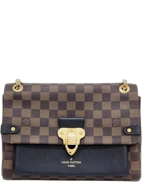 Louis Vuitton Brown/Black Damier Ebene Canvas and Leather Vavin PM Shoulder Bag