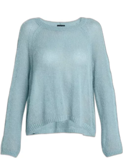 Single Jersey Mohair Sweater