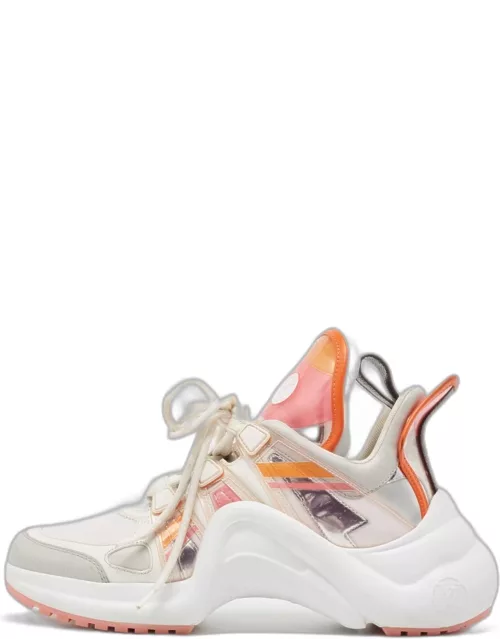 Louis Vuitton Multicolor Leather and PVC Archlight Sneaker