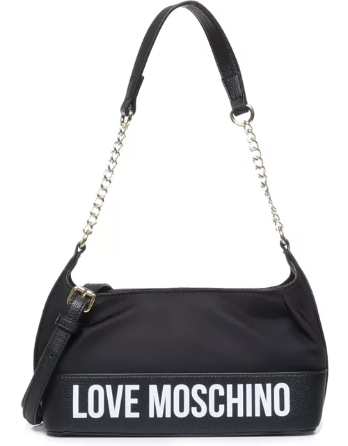 Love Moschino Love Shoulder Bag In Eco-leather