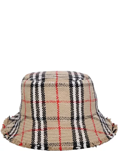 Burberry Tweed Bucket Hat