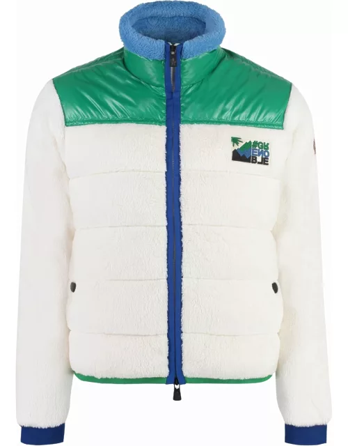 Moncler Grenoble Cardigan With Padded Front Pane