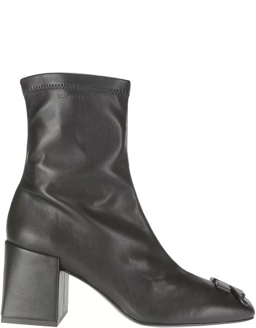 Courrèges Reedition Ac Side Zipped Ankle Boot