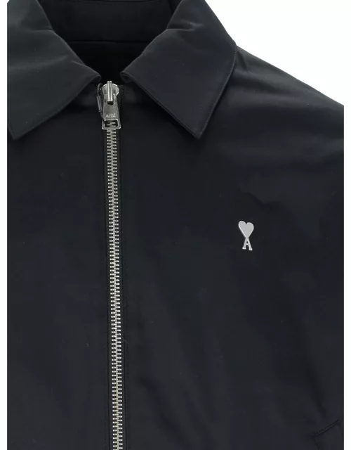 Ami Alexandre Mattiussi Logo Zip Jacket