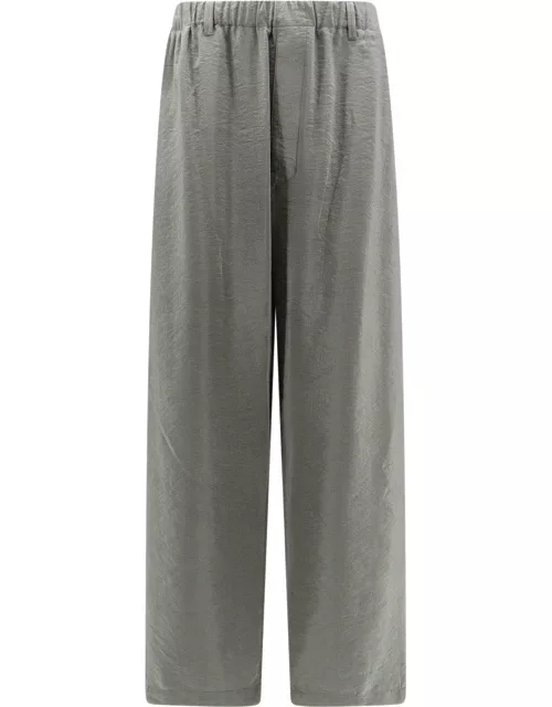 Lemaire Loose Pants In Silk