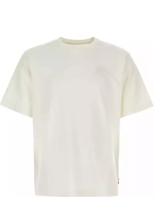 Moose Knuckles White Cotton T-shirt