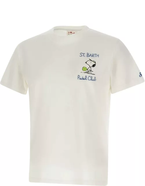 MC2 Saint Barth snoopy Padel Cotton T-shirt
