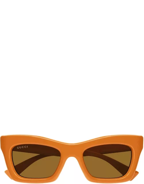 Gucci Eyewear Gg1773s Gucci Lido 004 Arancione Sunglasse