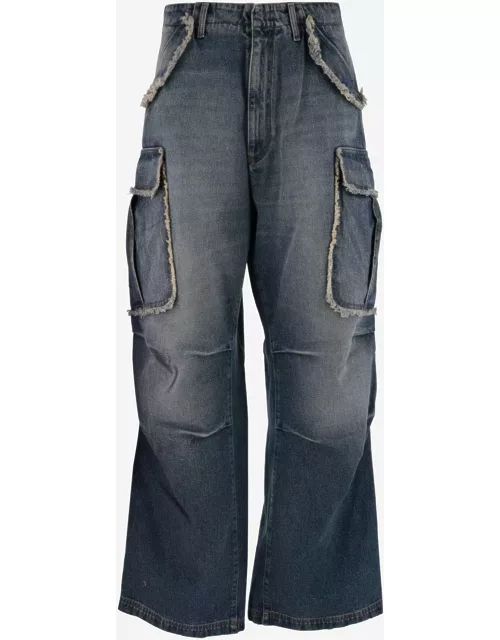 DARKPARK Multi-pocket Wide Jean