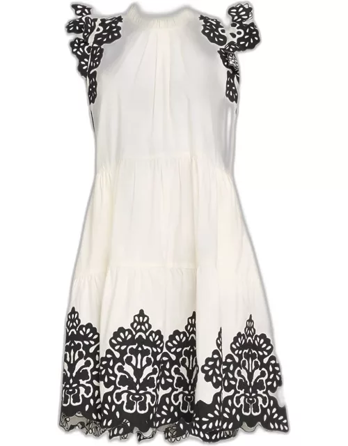 Laila Embroidered Tunic Dres