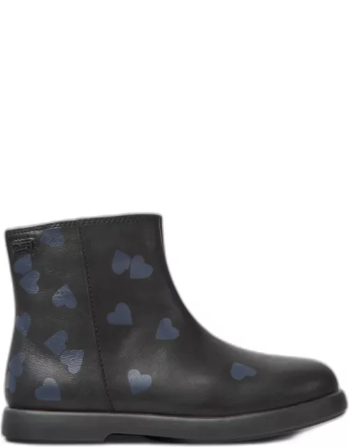 Camper Twins ankle boots in printed leather